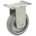 3-1/2" RIGID CASTER, RUBBER
