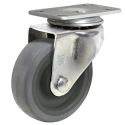 4" SWIVEL CASTER, TPR