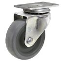 5" SWIVEL CASTER, TPR