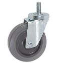 4" SWIVEL CASTER, TPR