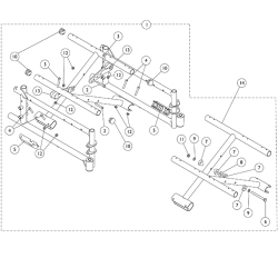 CROSSBRACE ASSEMBLY, BLACK