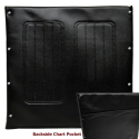 18" BACK UPHOLSTERY W/ SCREWS