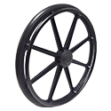 REAR WHEEL ASSEMBLY W/