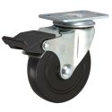 4" TOTAL LOCK CASTER
