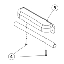 ARM PAD HARDWARE, PAIR