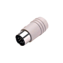 DUMMY PLUG, 8PIN DIN,