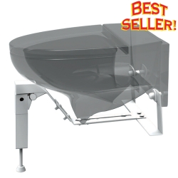TOILET SUPPORT/RETRACTABLE LEG