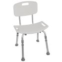 ALUMINUM BATH SEAT W/ REMV