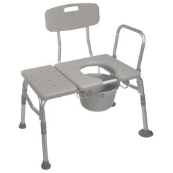 TRANSFER BENCH & COMMODE COMBO