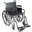 16" FIXED ARM WHEELCHAIR