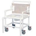BARIATRIC SHOWER CHAIR W/PAIL