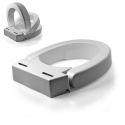 HINGED STANDARD TOILET SEAT