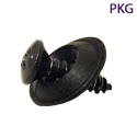 BACK SCREWS W/ WASHERS (BLACK)