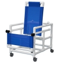 RECLINING SHOWER/COMMODE CHAIR