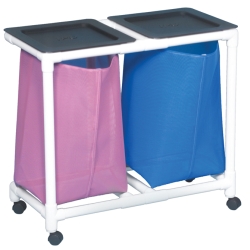 DOUBLE LINEN HAMPER