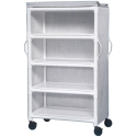 LINEN CART -62"H X 40"W X 20"D