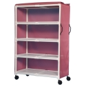 LINEN CART 77"H X 52"W X 24"D