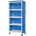 LINEN CART -79"H X 38"W X 20"D