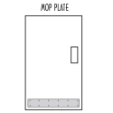 STAINLESS STEEL MOP PLATE