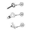 DROP ARM PULL PIN ASSEMBLY
