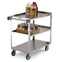 3 SHELF SS UTILITY CART