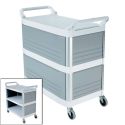 UTILITY CART-ENCLOSED SHELVING