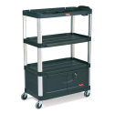 AUDIO-VISUAL CART/BLACK