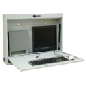 COMPUTER WALL DESK-BEIGE