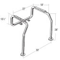WHEELCHAIR TOILET BAR