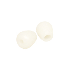 EARTIPS, WHITE PLASTIC