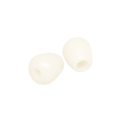 EARTIPS, WHITE PLASTIC