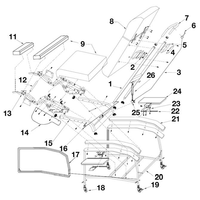 Seat Upholstery Al 68955 Alco S