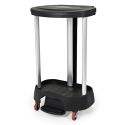 STEP-ON LINEN HAMPER (BLACK)