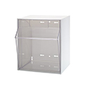 CLEAR TIP OUT BINS - 1 BIN