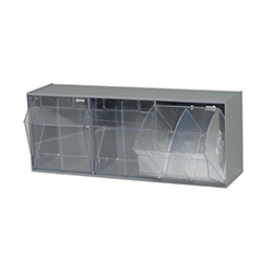 CLEAR TIP OUT BIN DIVIDER FOR