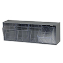 CLEAR TIP OUT BIN DIVIDER FOR