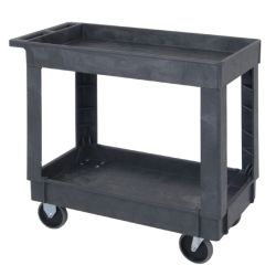 PLASTIC MOBILE CART - GREY
