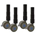 3" LOCKING CASTER W/