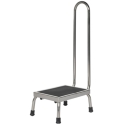 STAINLESS STEEL FOOTSTOOL W/