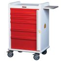 6-DRAWER MRI SAFE ER CART