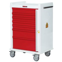 7-DRAWER MRI SAFE ER CART