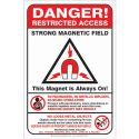 WARNING WALL SIGNS-ENGLISH