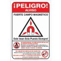 WARNING WALL SIGN-SPANISH