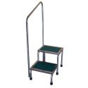 STEP STOOL, NARROW, DOUBLE W/