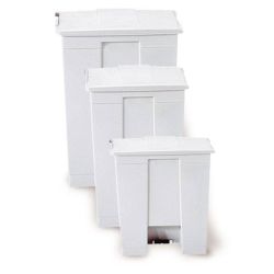 WASTE CAN W/ STEP-TO-OPEN LID