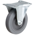 5" RIGID CASTER, TPR