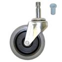 3" SWIVEL CART CASTER W/INSERT