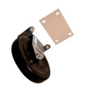 5" QUIET RIGID CASTER FOR