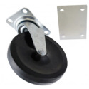 5" QUIET SWIVEL CASTER FOR