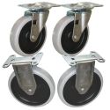 5" RUBBERMAID CASTER KIT